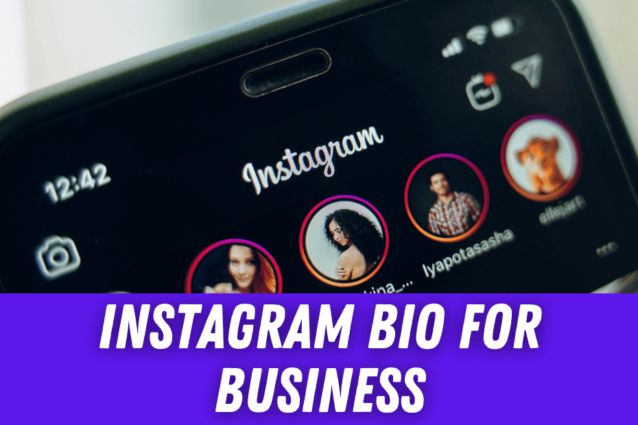 Instagram Bio For Business